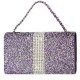 Horizontal Pouch With Bling Diamonds
